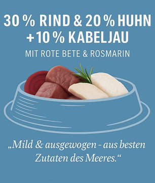 Luger's Daily Pleasures Nassfutter für Katzen mit Weißfisch 6 x 185 g