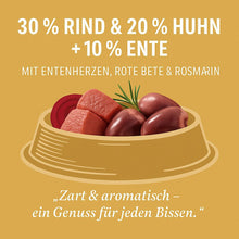 Luger's Daily Pleasures Nassfutter für Katzen mit Entenherzen 6 x 185 g