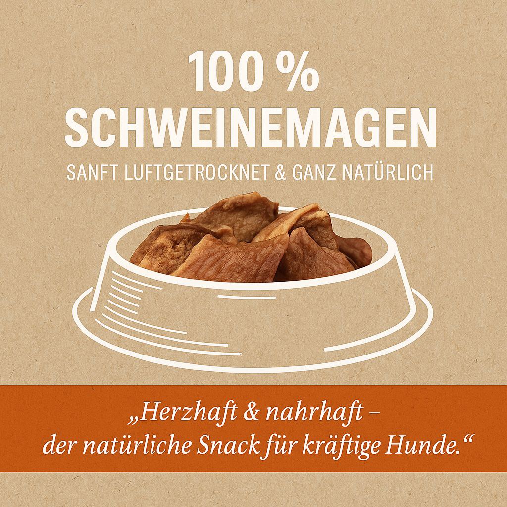 Luger's Natural Treats Hundeleckerli Schweinemagen 100 g