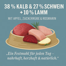 Luger’s Daily Pleasures Trockenfutter für Hunde mit Kalb und Lamm 9 kg