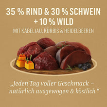 Luger’s Daily Pleasures Trockenfutter für Hunde mit Wild 9 kg