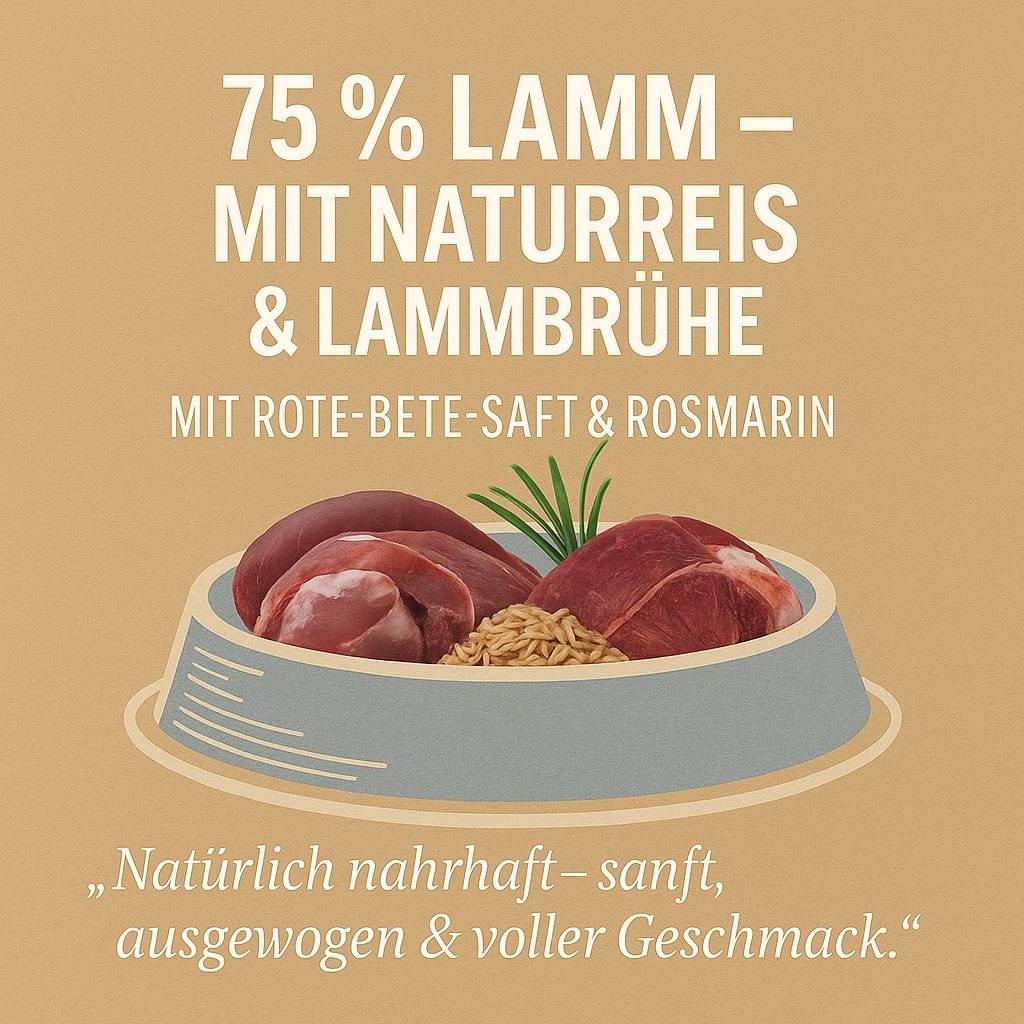 Luger's On Special Occasion Lamm mit braunem Reis 400 g