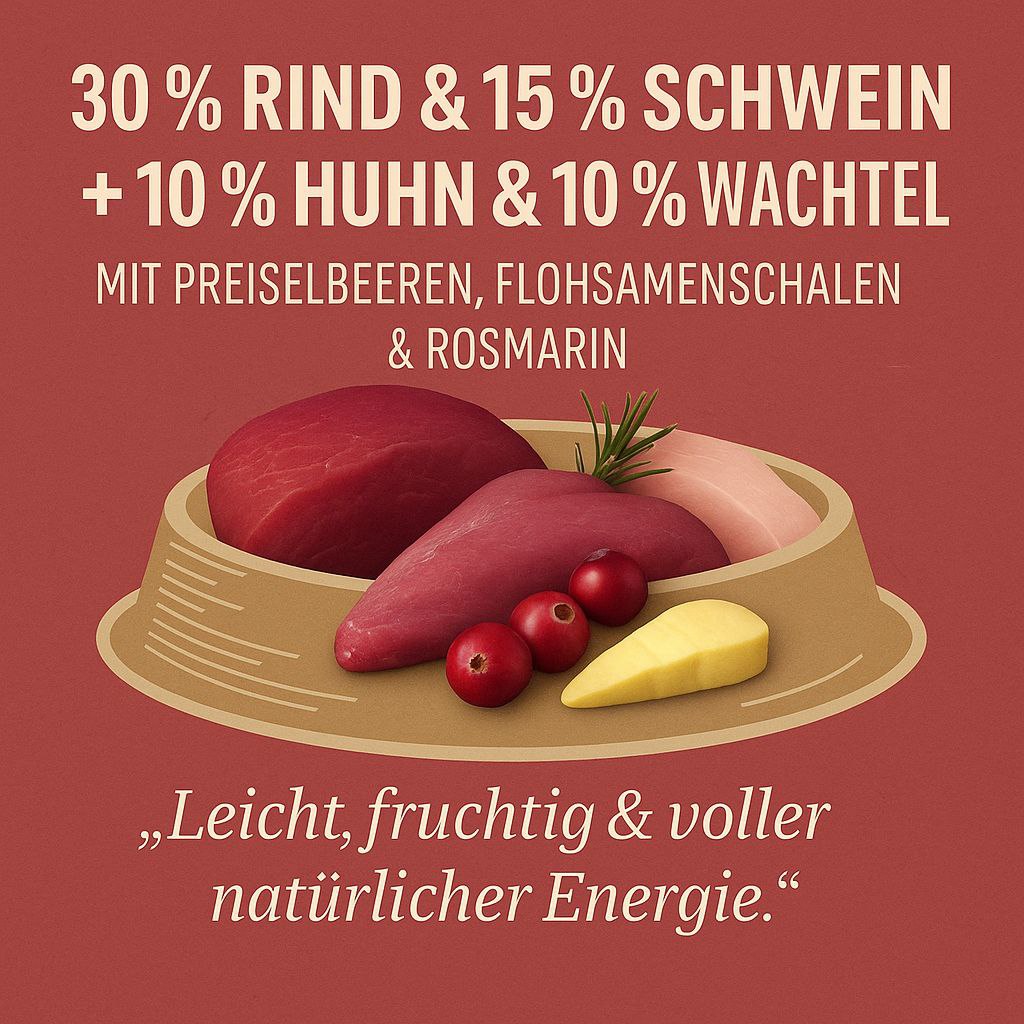 Luger's Little's Moments mit Wachteln und Cranberries 400 g