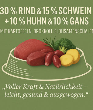 Luger's Little's Moments mit Gänseherzen, Kartoffeln und Brokkoli 400 g