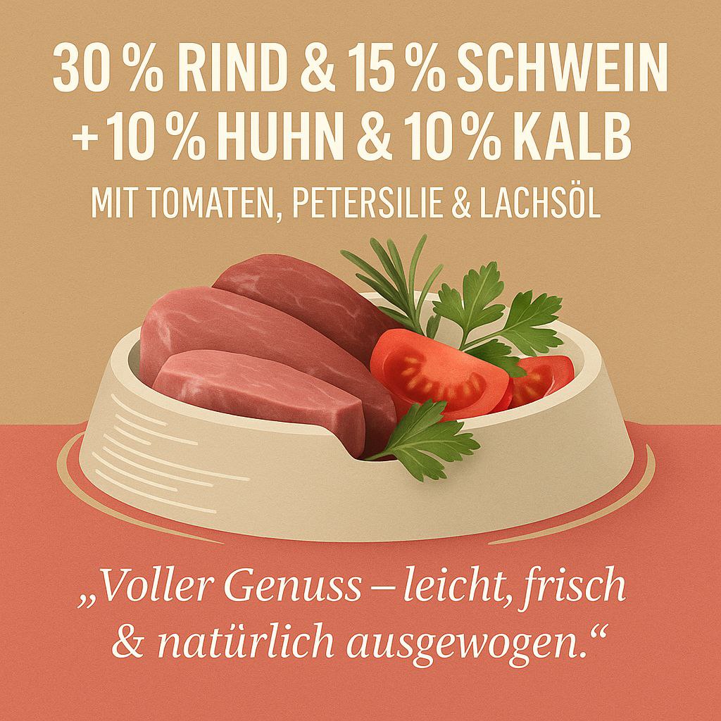 Luger's Little's Moments mit Kalbfleisch, Tomaten und Petersilie 400 g