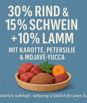 Luger's Daily Pleasures mit Lammmägen, Karotten und Petersilie 400 g
