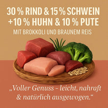 Luger's Daily Pleasures mit Truthahn, Brokkoli und braunem Reis 400 g