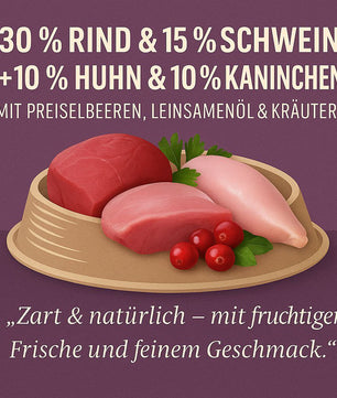 Luger's Daily Pleasures mit Kaninchen und Cranberries 800 g