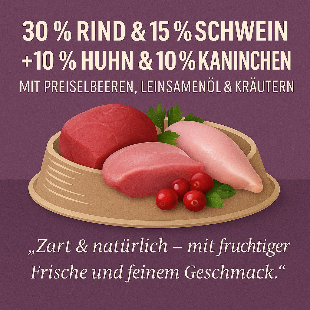 Luger's Daily Pleasures mit Kaninchen und Cranberries 800 g