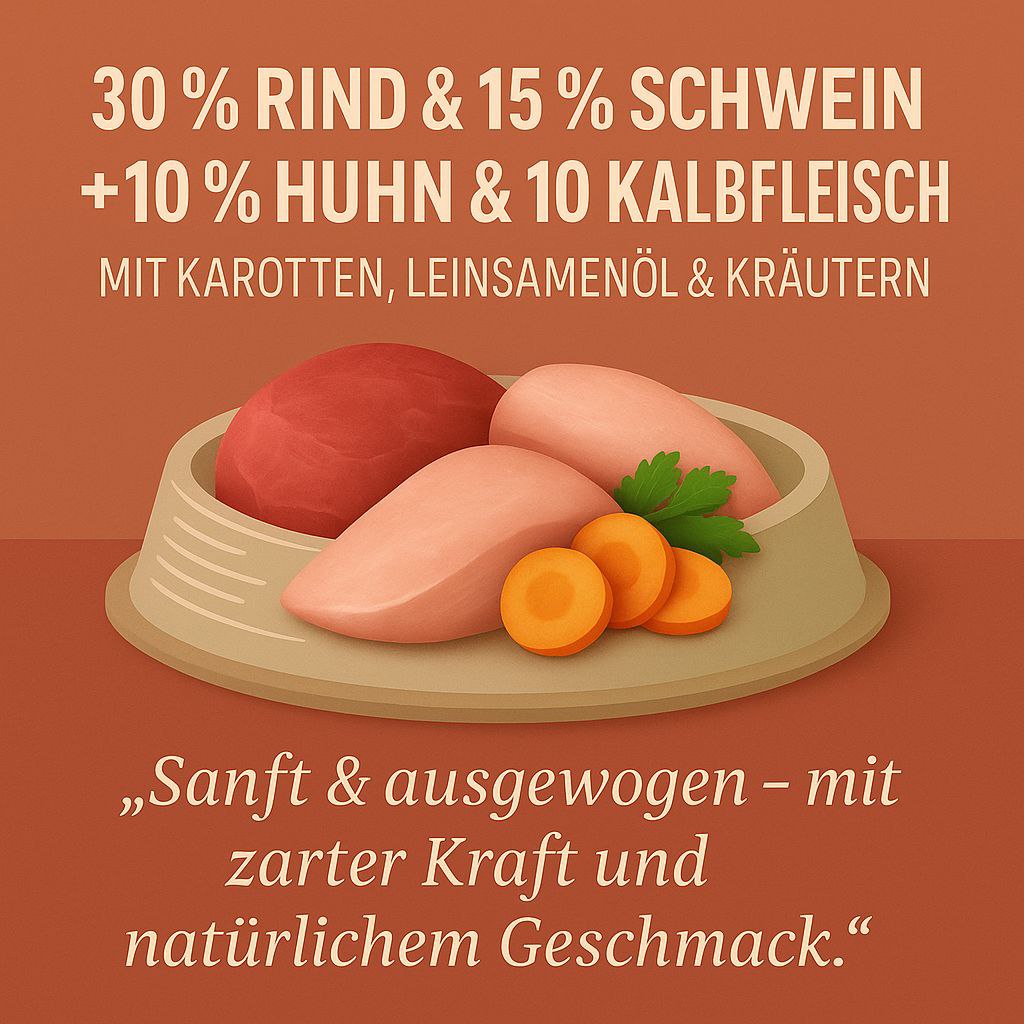Luger's Daily Pleasures mit Kalbfleisch und Karotten 400 g