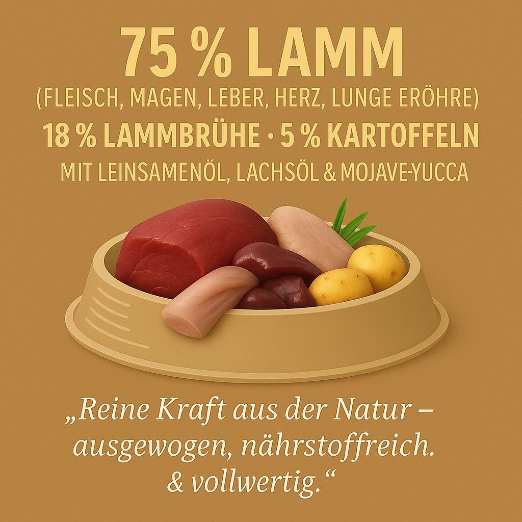 WESTHO Nassfutter Friesland (75 % Lamm) 6 x 800g