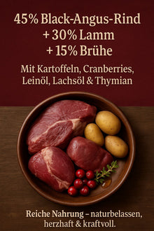 WESTHO Nassfutter Allgäu (75 % Rind & Lamm) 6 x 800g