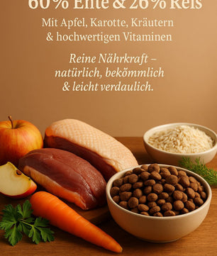 WESTHO Pure Line Trockenfutter Ente & Reis (67 % Ente) 12 kg