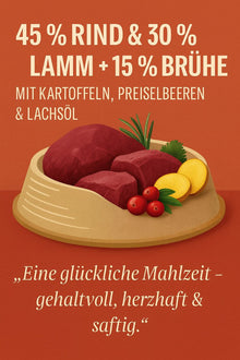 WESTHO Pure Line Trockenfutter Rind & Kartoffel (63 % Rind) 12 kg