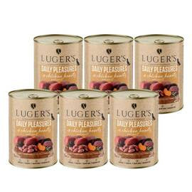 Luger's Daily Pleasures mit Hühnerherzen und Karotten 400 g
