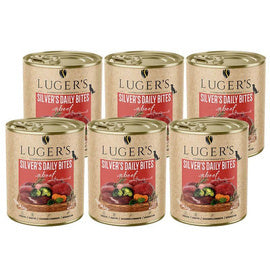 Luger's Silver's Daily Bites mit Rindfleisch, Karotten und Brokkoli 800 g