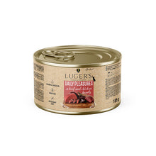 Luger's Daily Pleasures Nassfutter für Katzen mit Rinder- und Hühnerherzen 6 x 185 g