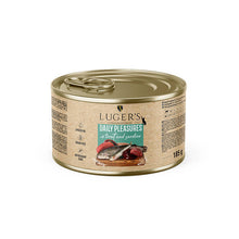 Luger's Daily Pleasures Nassfutter für Katzen mit Forelle und Sardine 6 x 185 g