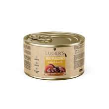 Luger's Daily Pleasures Nassfutter für Katzen mit Entenherzen 6 x 185 g