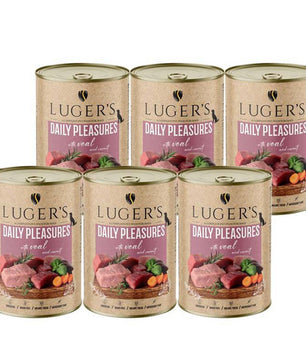 Luger's Daily Pleasures mit Kalbfleisch und Karotten 400 g