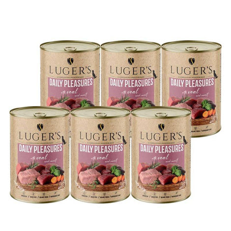 Luger's Daily Pleasures mit Kalbfleisch und Karotten 400 g