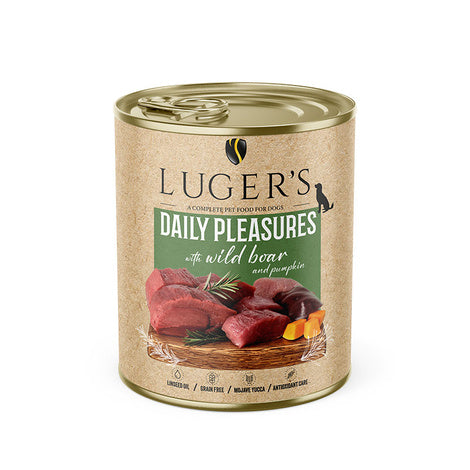 Luger's Daily Pleasures mit Wildschwein und Kürbis 800 g