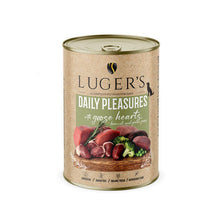Luger's Daily Pleasures mit Gänseherzen, Brokkoli und grünen Erbsen 400 g