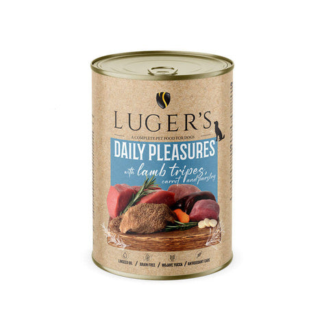 Luger's Daily Pleasures mit Lammmägen, Karotten und Petersilie 400 g
