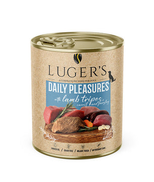 Luger's Daily Pleasures mit Lammmägen, Karotten und Petersilie 800 g