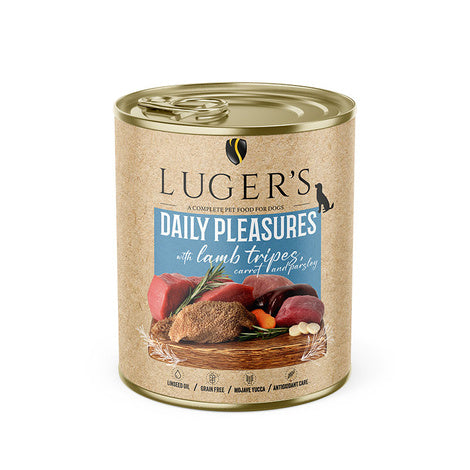 Luger's Daily Pleasures mit Lammmägen, Karotten und Petersilie 800 g