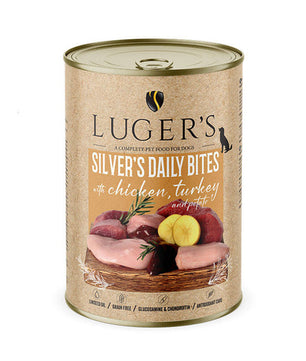 Luger's Silver's Daily Bites mit Huhn, Truthahn und Kartoffeln 400 g