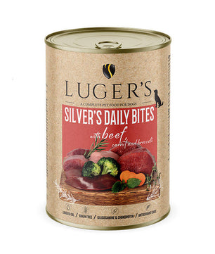 Luger's Silver's Daily Bites mit Rindfleisch, Karotten und Brokkoli 400 g
