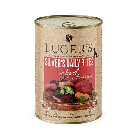 Luger's Silver's Daily Bites mit Rindfleisch, Karotten und Brokkoli 400 g