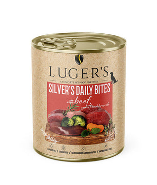 Luger's Silver's Daily Bites mit Rindfleisch, Karotten und Brokkoli 800 g