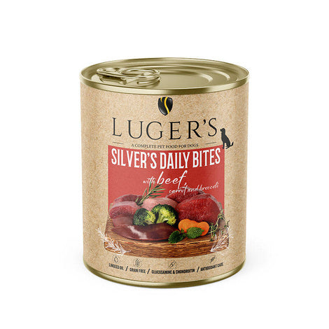 Luger's Silver's Daily Bites mit Rindfleisch, Karotten und Brokkoli 800 g