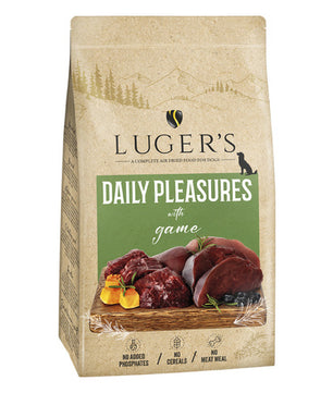 Luger’s Daily Pleasures Trockenfutter für Hunde mit Wild 9 kg