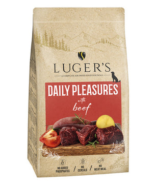 Luger’s Daily Pleasures Trockenfutter für Hunde mit Rind 9 kg